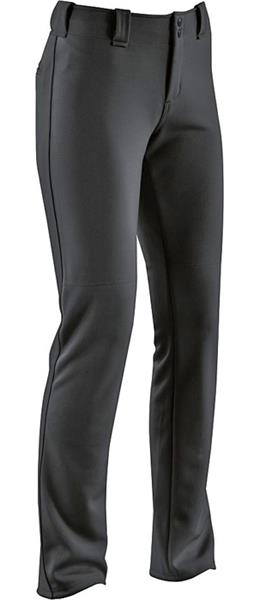 girls black softball pants